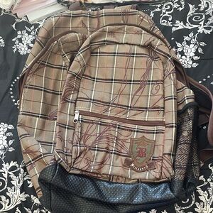 Rare Plaid Billabong Backpack